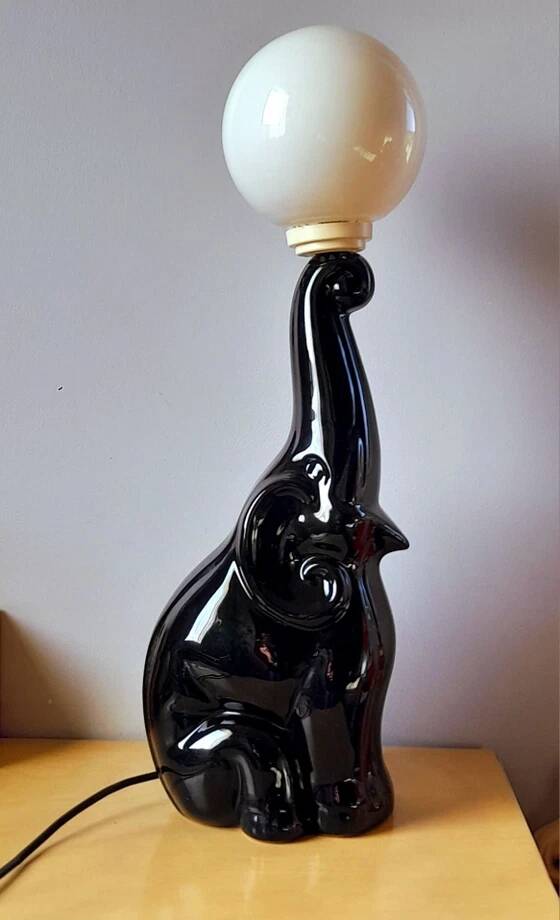 Elephant lamp 1980