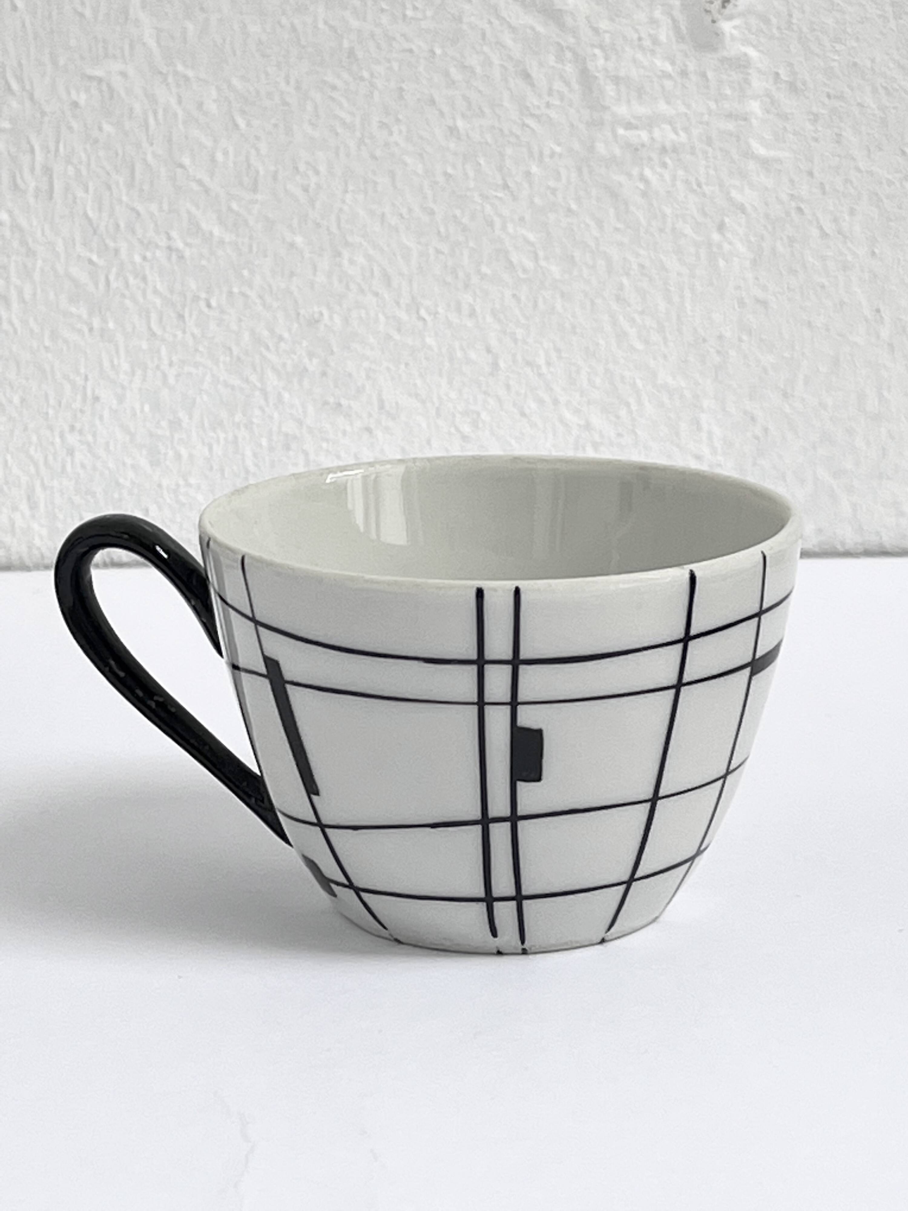 "Lidia" coffee service by Marian Pasich 1957 Chodziez Poland