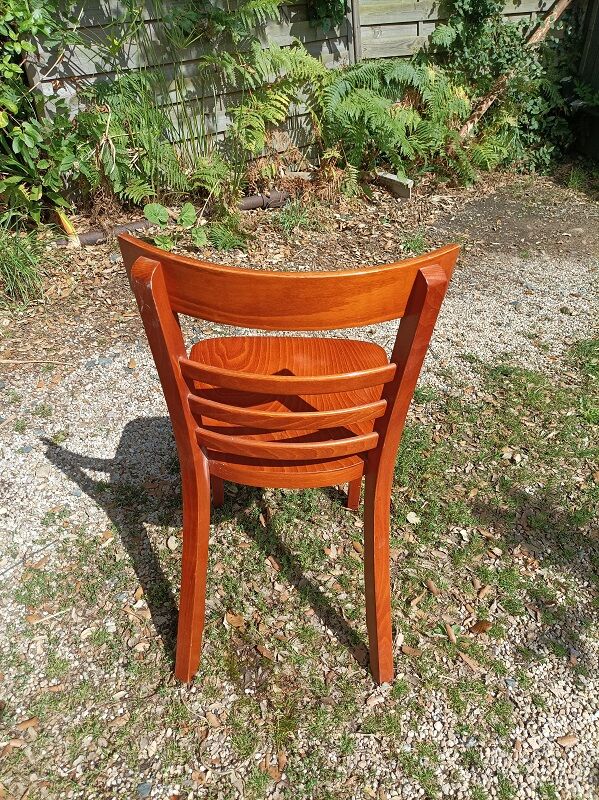 Wooden bistro chair