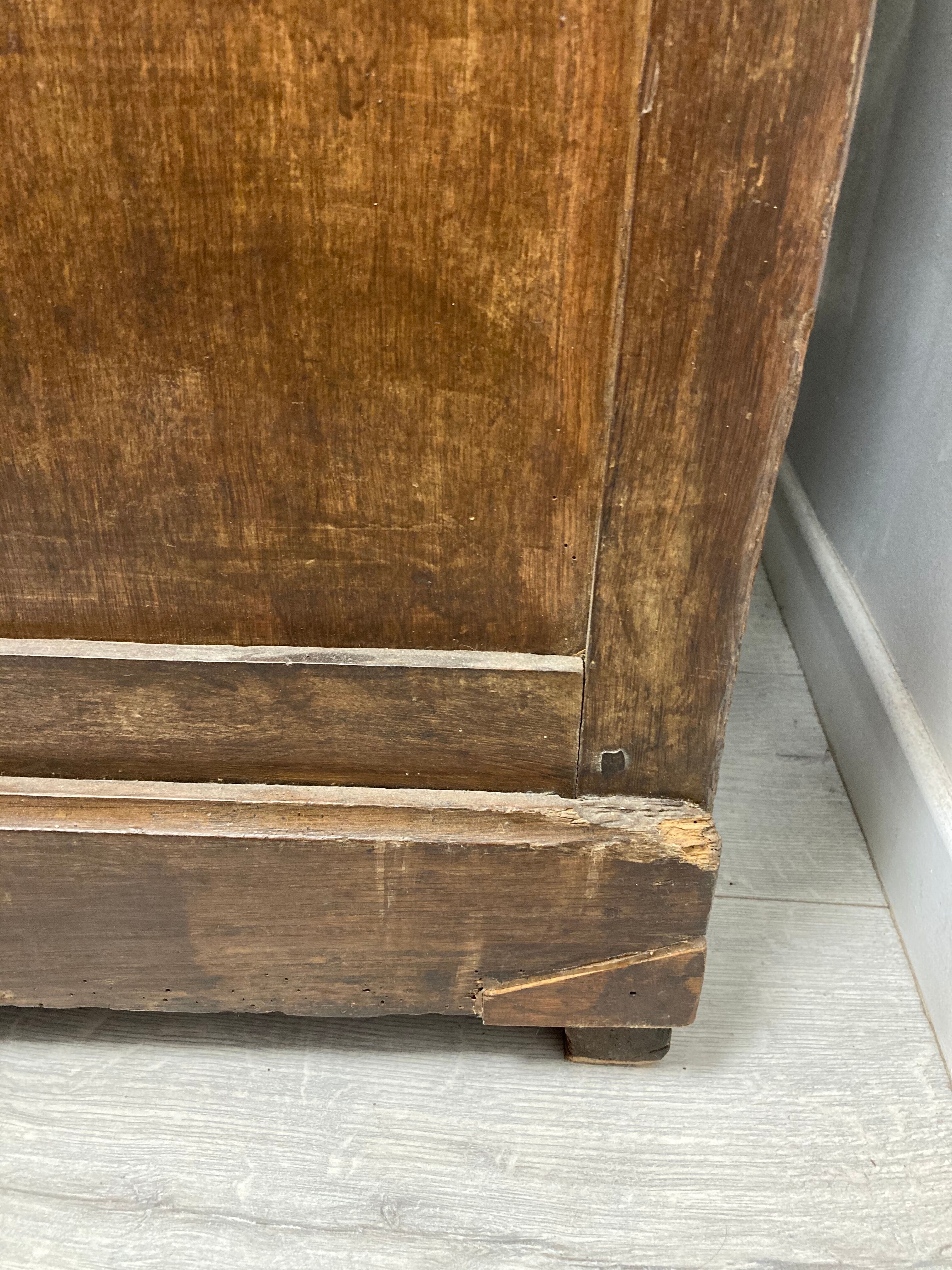 Solid oak cabinet