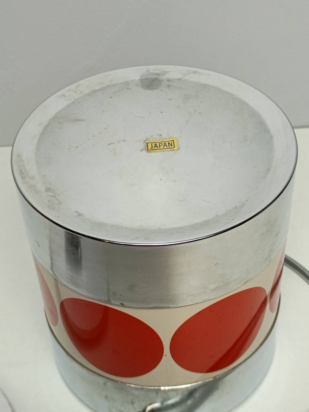 1970s vintage ice bucket made in Japan