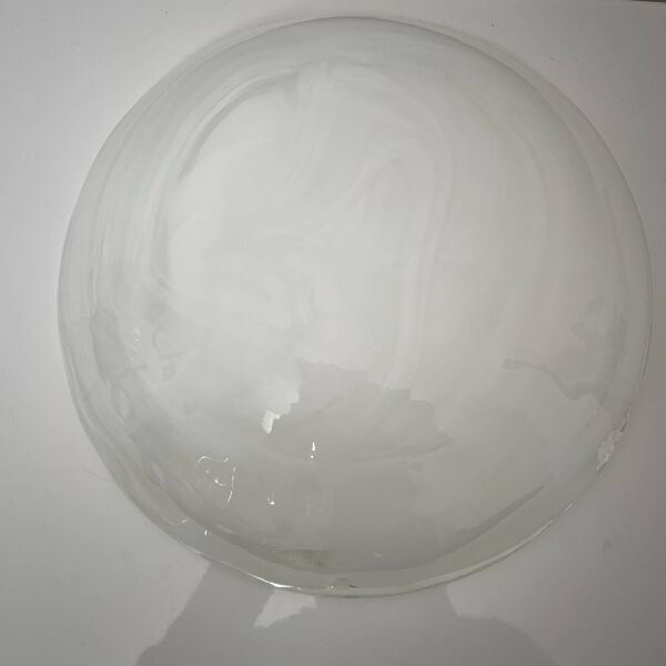 Coupe a fruits en verre épais Murano Italie La Murrina