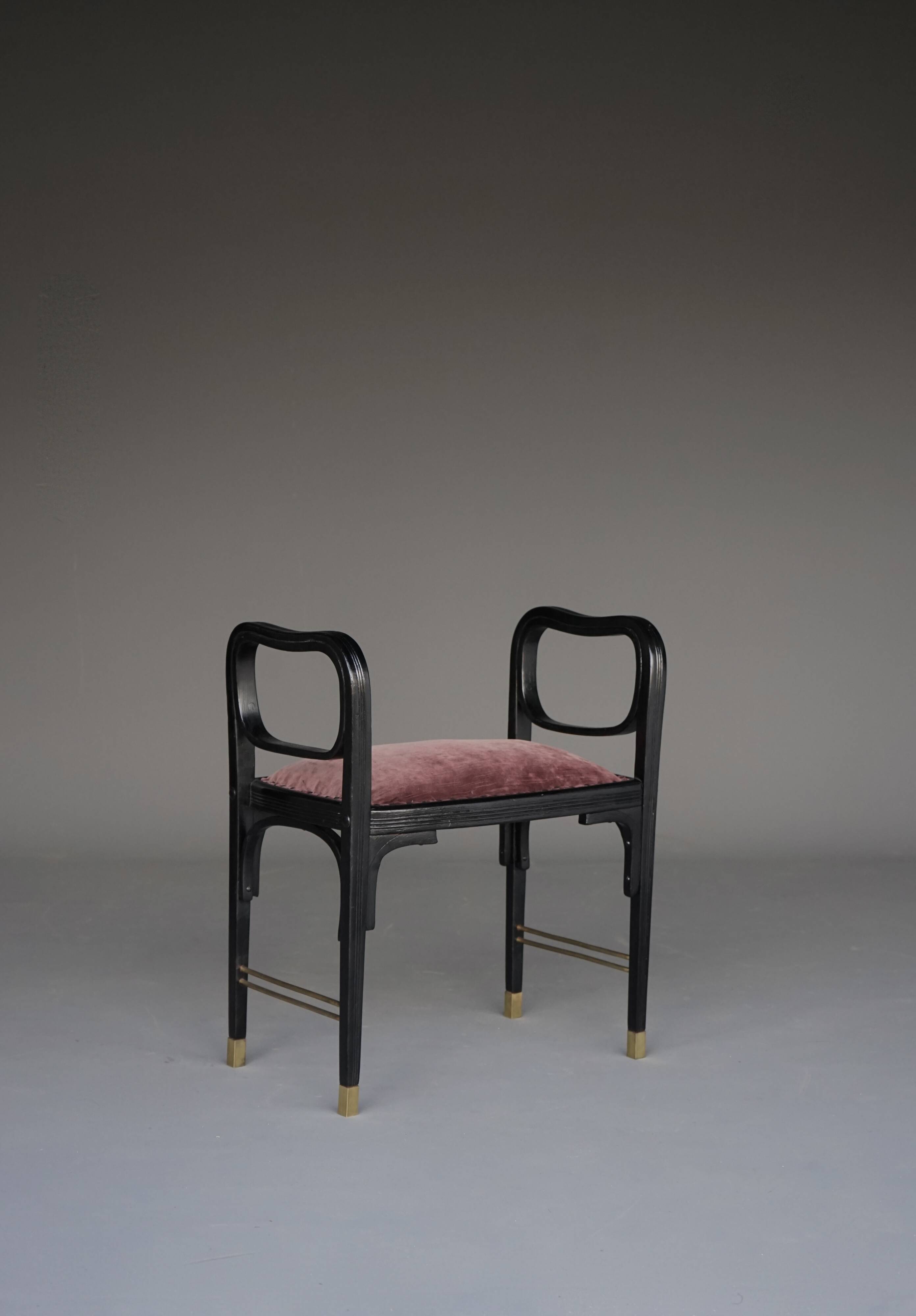 Bentwood Stool model 412 by Otto Wagner for J.& J.Kohn, 1902