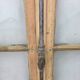 Old fir window with frame (one opening pane)