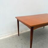Scandinavian teak dining table, 1960