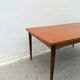 Scandinavian teak dining table, 1960