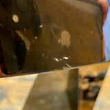 Ribbon Design Claire Norcross limited edition chrome brown table lamp