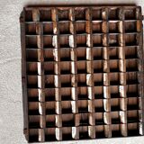 Metal and wood printing locker