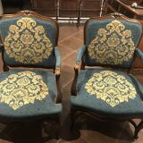 Paire De Fauteuils Louis XV