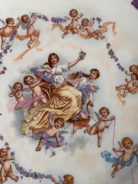 Victoria Austria porcelain dish