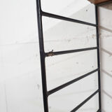 Vintage pinewood book shelves