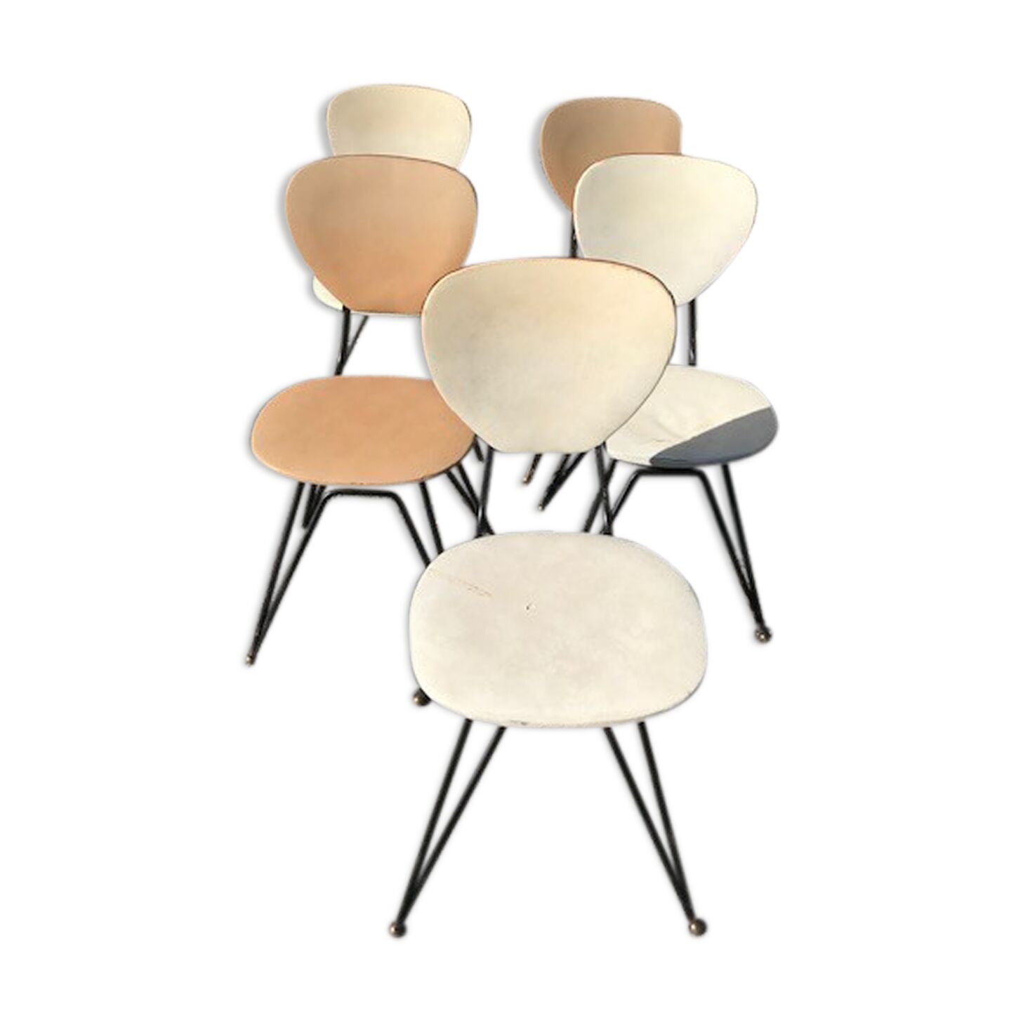 Set of 5 chairs 50