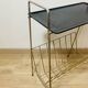 Perforated metal magazine rack