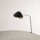 Black French Mid Century Agrafée Desk Clip Lamp by Serge Mouille, 1950s