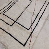 Handmade moroccan berber rug 260 x 150 cm