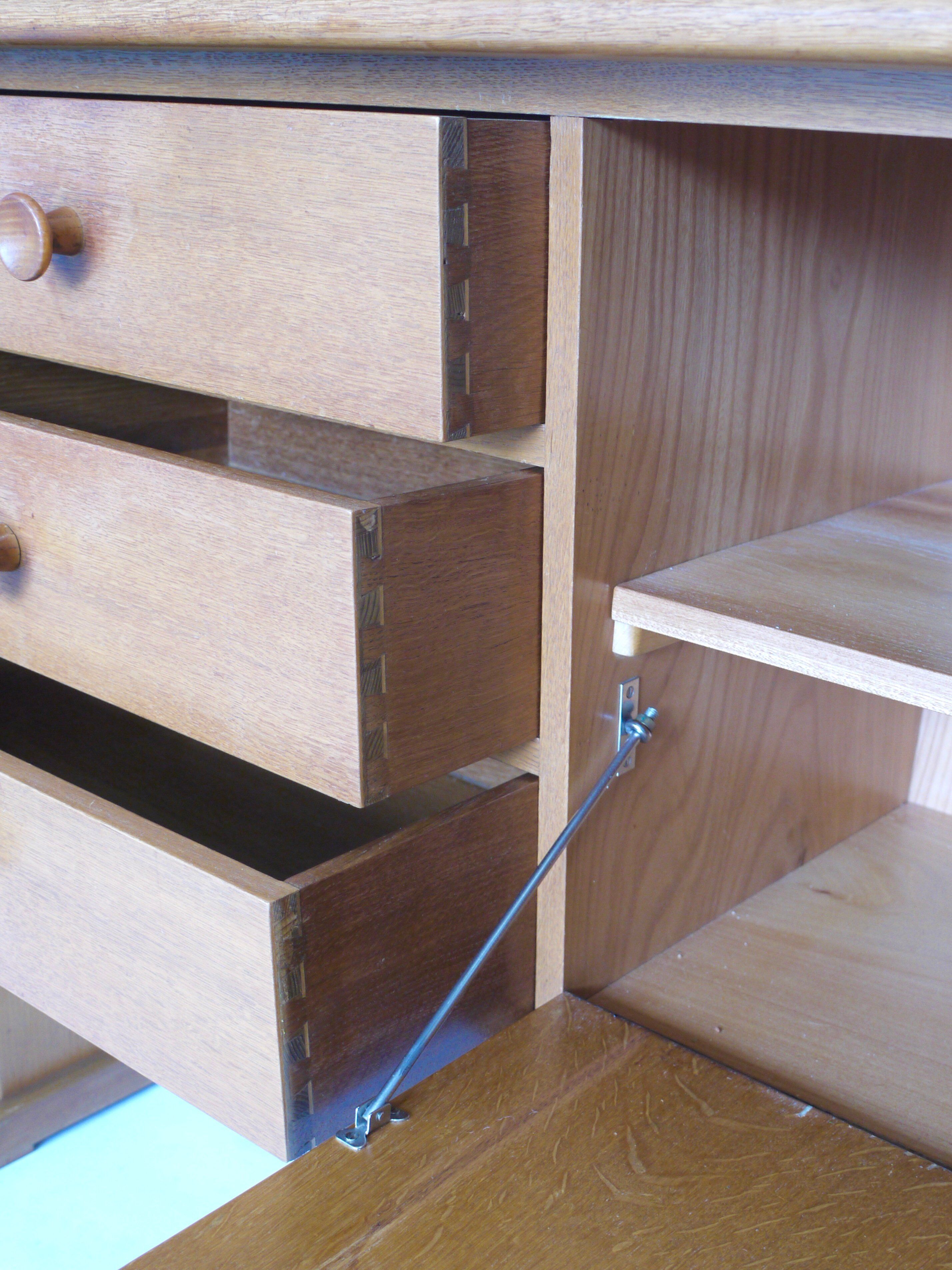 Oak sideboard by Bas van Pelt for EMS Overschie 1930s