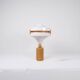 Mid-century modern table lamp in pine and acrylic, Sweden, 1970s