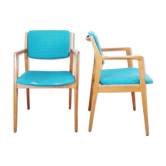 Pair of chairs Ferdinand Lundqvist, 1960