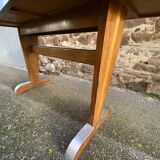 Art deco bistro coffee table covered in formica 1950