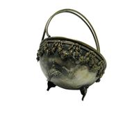 Baroque decorative bowl, brass, Germany, 1930s.