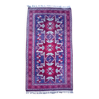 Tapis Anatolien Kars Kazak fait main 192x104cm