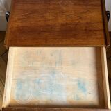 Chevet ou table d'appoint en bois style danois vintage