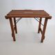 Wooden and metal  stool