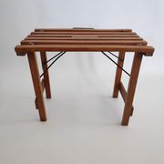 Wooden and metal  stool