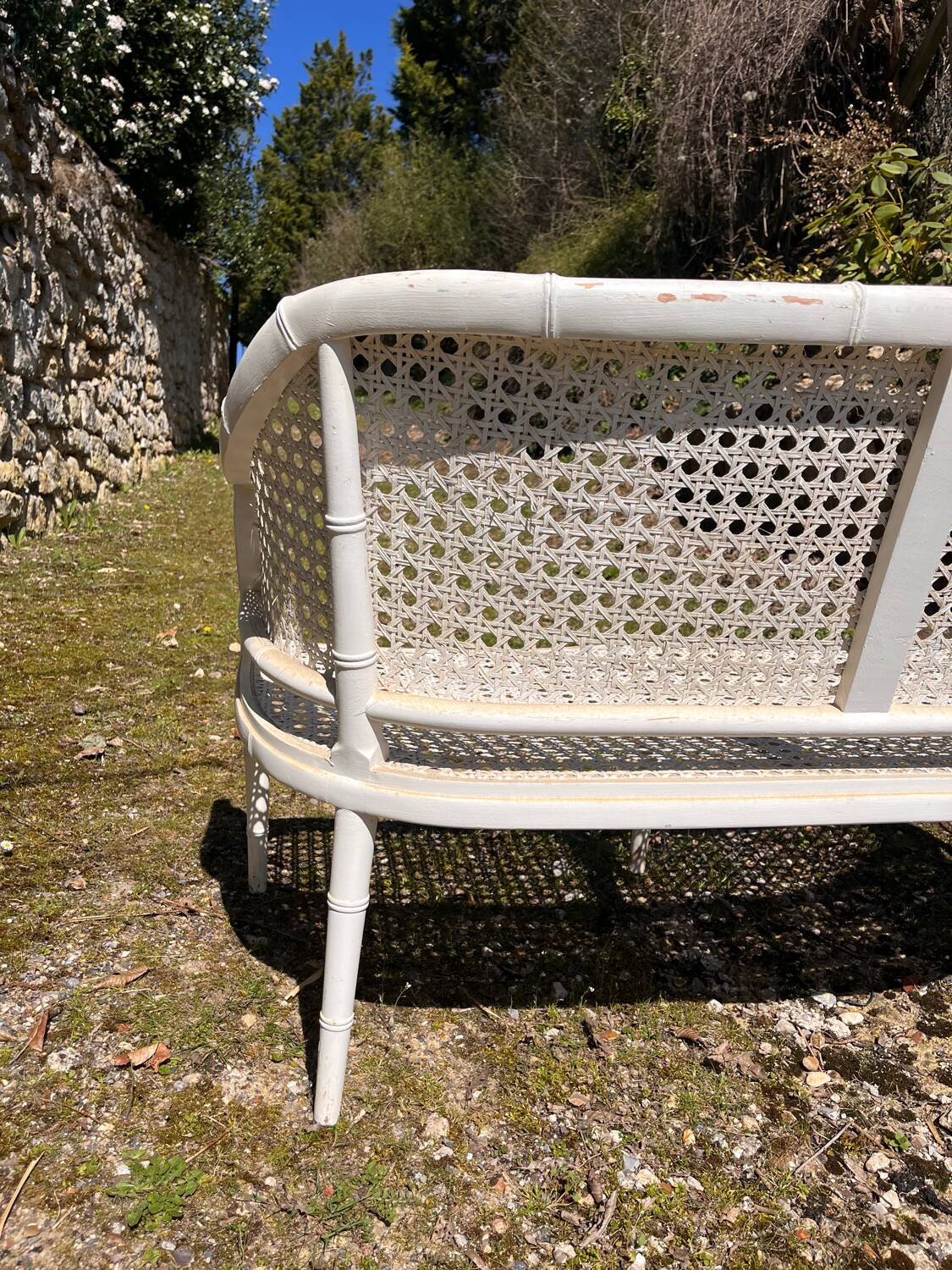 French Riviera bench seat 1970