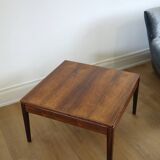Scandinavian side table in rosewood, Denmark 1960s.