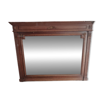 grand miroir de cheminée