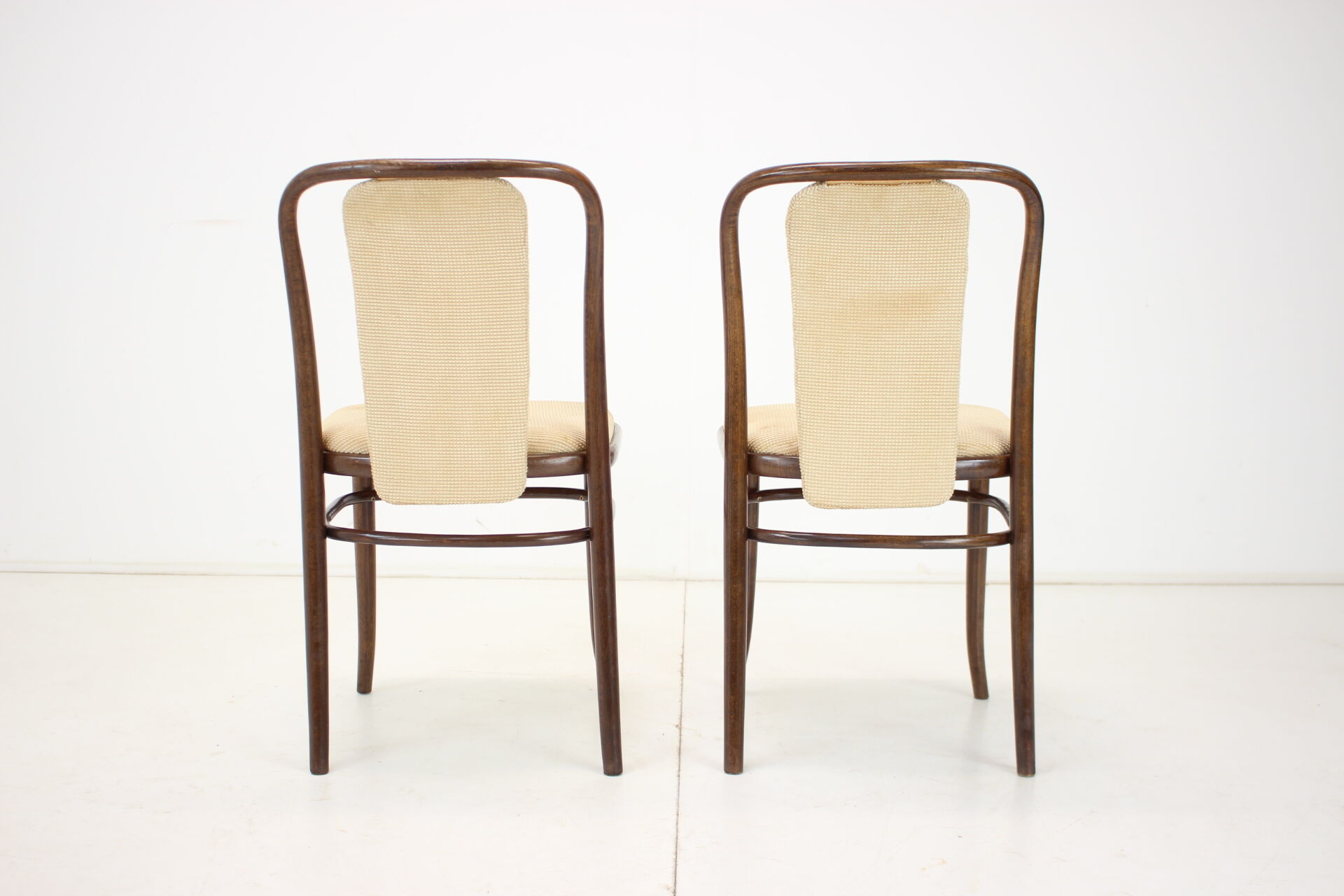Set of Two Bentwood Chairs, Ton, 1980s