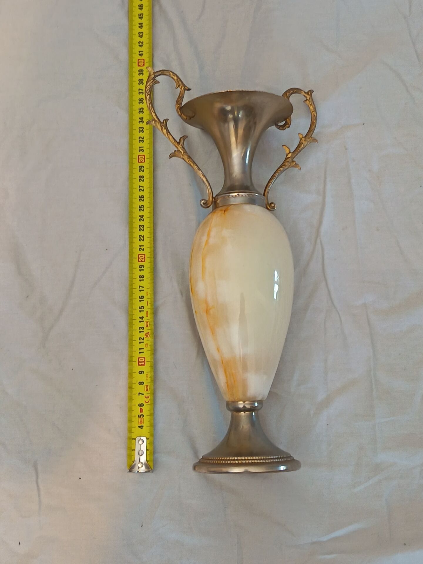 Vase en onyx Vintage.