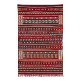 Red Berber kilim rug 155x240 cm