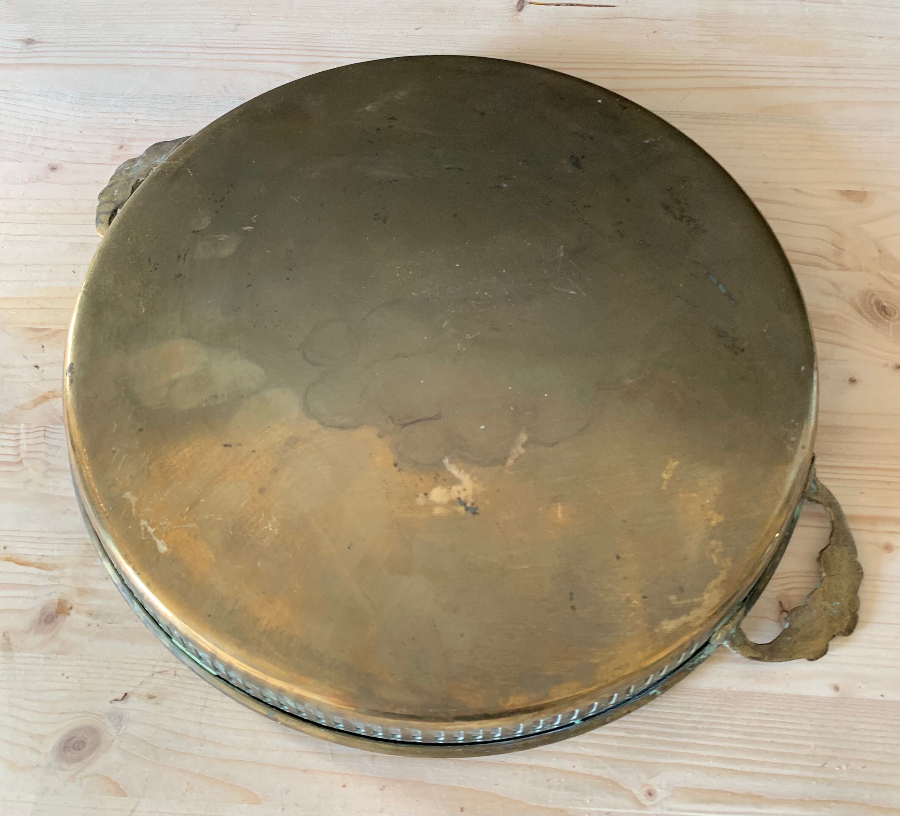 Brass tray