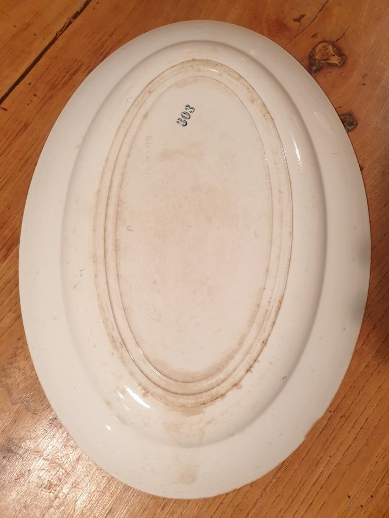 Oval flat Terre de Fer 303 XIXe