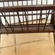 Folding magazine rack with shelf