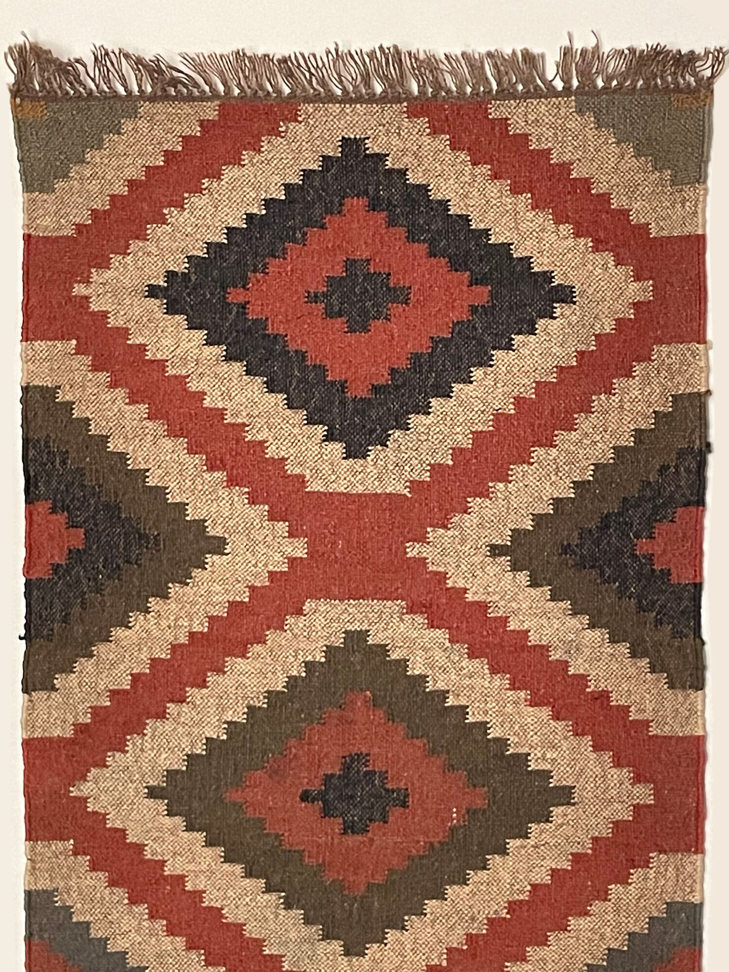 2.5 x 4 jute handwoven kilim runner carpet, rug, 75 x 120 cm
