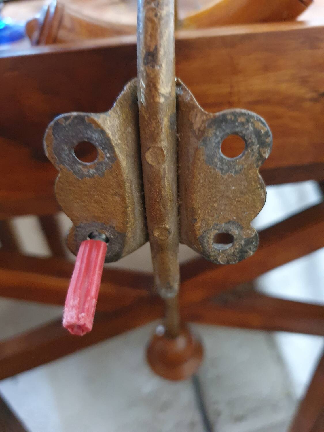 2 coat racks - wall hooks (wood and metal)