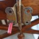 2 coat racks - wall hooks (wood and metal)