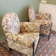 Pair of art deco armchairs