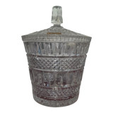 Old bonbonnière in bohemian crystal cut