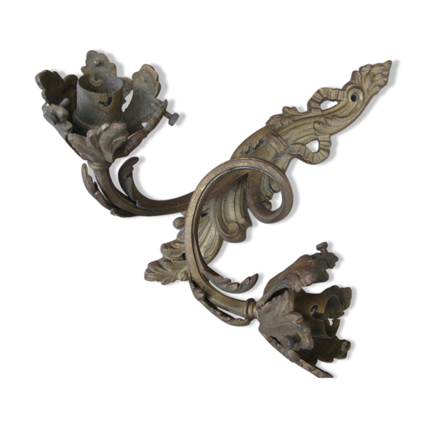 Bronze or brass sconce