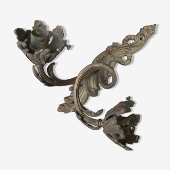 Bronze or brass sconce