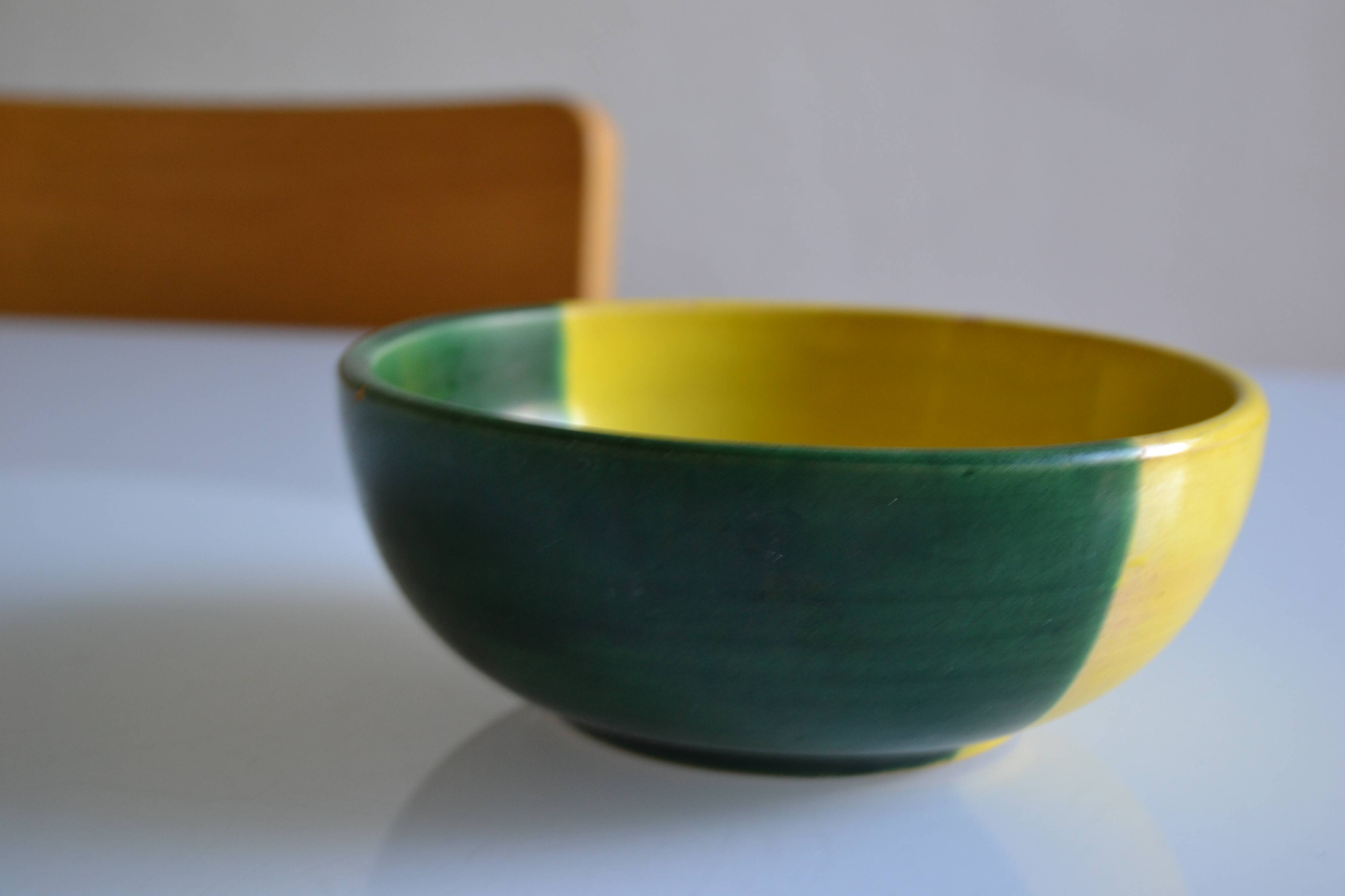 Vintage ceramic bowl Provence France