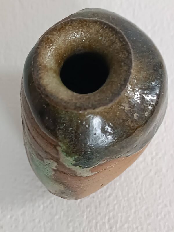 Michel delmotte vase miniature objet de vitrine 1979