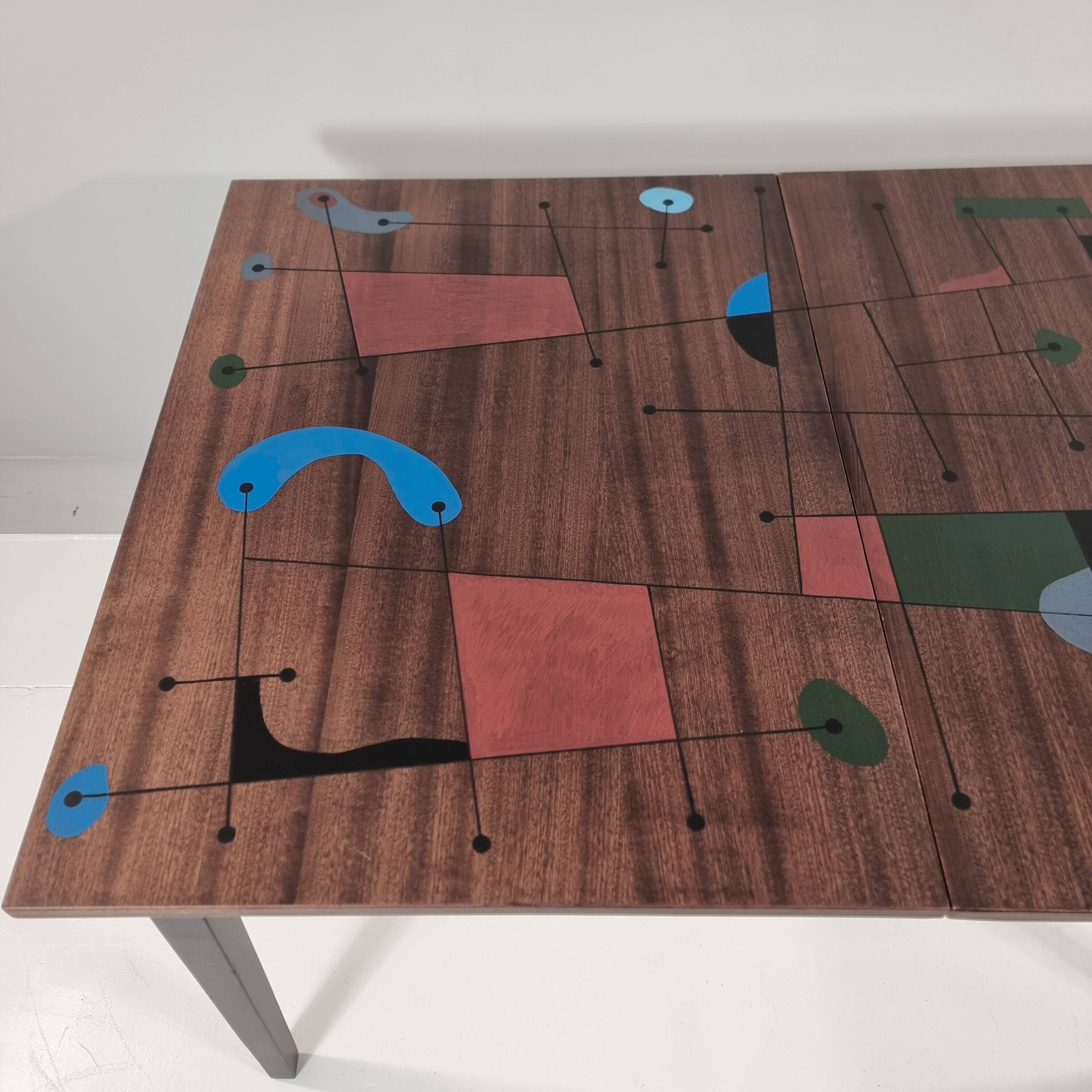 Table vintage en frêne, années 1960