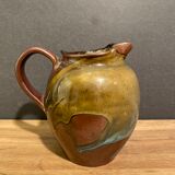Pitcher pitcher in glazed sandstone type La Borne