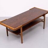 Mid Century Modern 1960s Rosewood Coffee Table