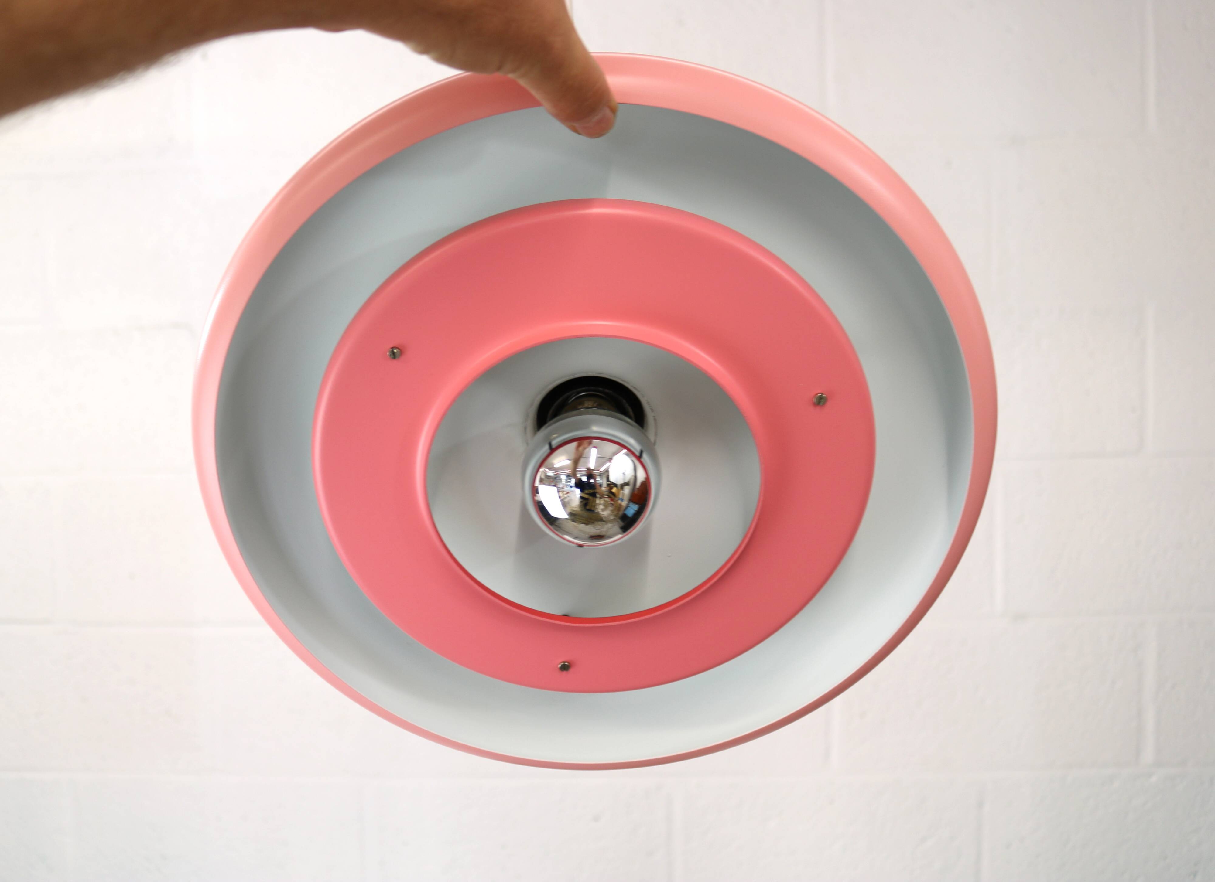 Amazing Fog & Morup 35 cm hanglamp - model Optima in pink color - designed